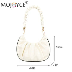 Nylon Zipper Top-handle Hobos Handbag Women's Shoulder Bag