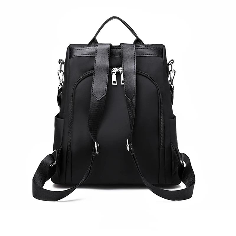 Anti-theft Women Backpack With Extra Shoulder Strap Oxford Backpacks
