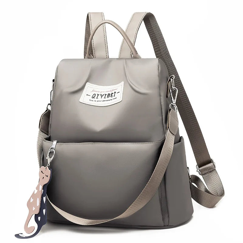 Anti-theft Women Backpack With Extra Shoulder Strap Oxford Backpacks