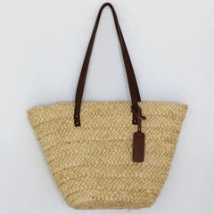 Big Straw Woven Shoulder Bags Large Totes for Women Summer Beach Handbags