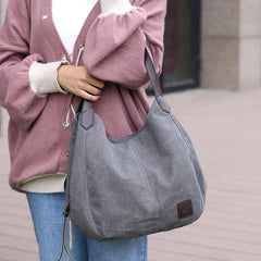 Casual Canvas Women Totes Bag Large Capacity Handbags Shoulder Bag