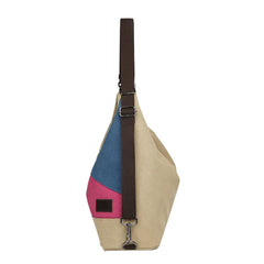 Women's Casual Canvas Backpack Large Capacity School Bag