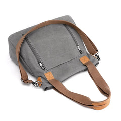 Casual Canvas Women Shoulder Bag Reusable Shopping Bags Large Capacity Totes