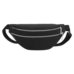 Casual Fanny Chest Bag Suede Waist Belt Pack Shoulder Crossbody Bag