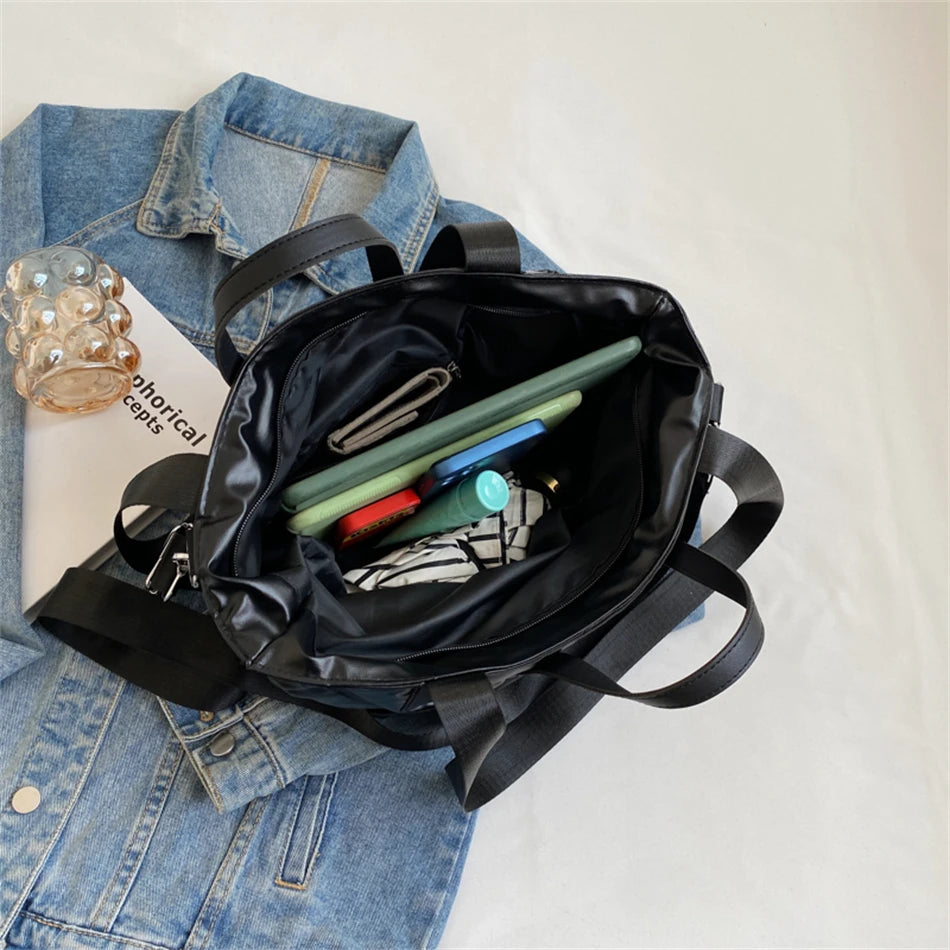 Waterproof Large Capacity Tote Bag for Women, Winter Handbag