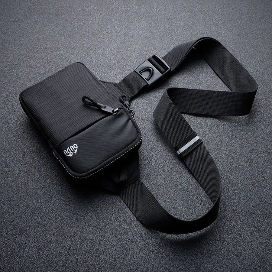 Men Shoulder Chest Bag Waterproof Outdoor Sport Running Cycling Belt Bag