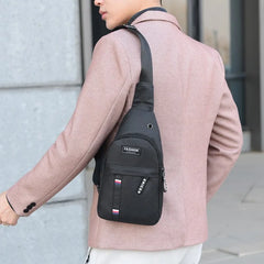 Men's Crossbody Chest Bag Lightweight Shoulder Sling DayPack