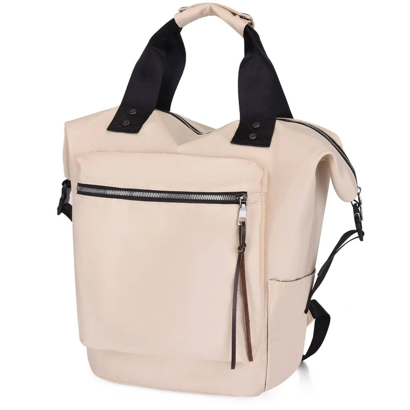 Nylon Backpack Women Large Capacity Travel Book Bags Girls Satchel Handbag