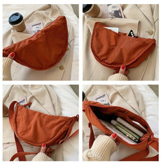 Nylon Hobos Crossbody Bag Large Capacity Tote