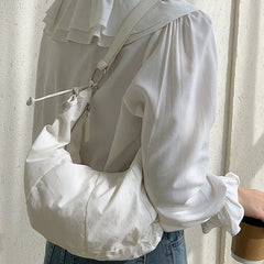 Nylon Shoulder Bag Women Handbag Quilted Totes Large Capacity