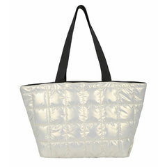 Nylon Space Padded Women Handbags Large Capacity Shoulder Totes