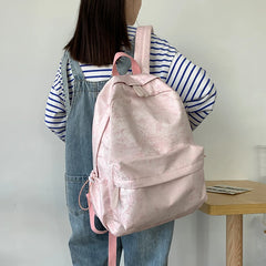 Casual Nylon Women Backpack Large Capacity Daypack Outdoors Travel Backpacks