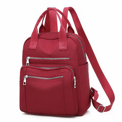 Casual Oxford Backpack Women Waterproof Nylon School Bag