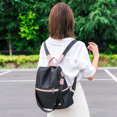 Casual Oxford Cloth Women Backpack Shoulder Handbags