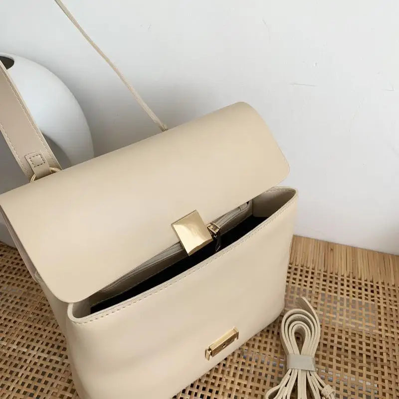 Retro Women Shoulder Bags Strap Female Handbags Pu Leather Crossbody Messenger