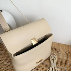 Retro Women Shoulder Bags Strap Female Handbags Pu Leather Crossbody Messenger