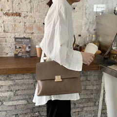 Retro Women Shoulder Bags Strap Female Handbags Pu Leather Crossbody Messenger