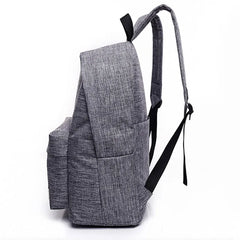Canvas College School Backpack for Teens Travel Daypack
