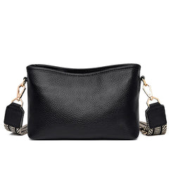 Vintage Leather Bucket Tote Shoulder Bag