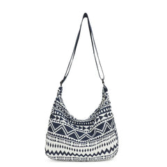 Casual Large Crossbody Canvas Shoulder Bag for Women