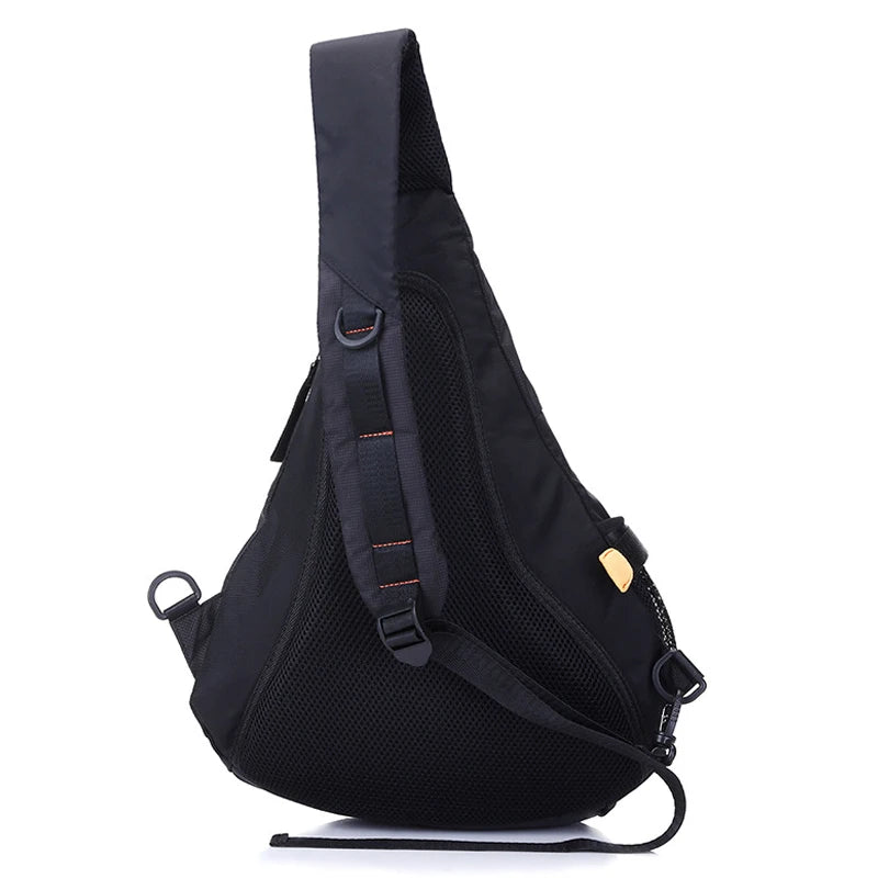 Waterproof Nylon Chest Bag Men Women Crossbody Travel Messenger