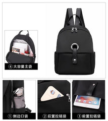 Casual Women Backpack Water Proof School Shoulder Bag Mochila Travel Bag