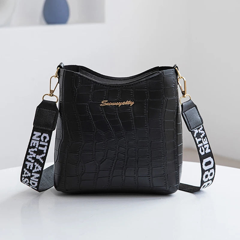 Casual Women Shoulder Bag Mini Crossbody Bucket Handbag Female Messenger Bags