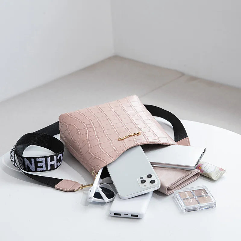Casual Women Shoulder Bag Mini Crossbody Bucket Handbag Female Messenger Bags
