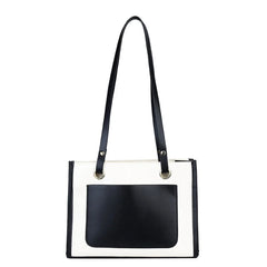Casual Women Underarm Bags PU Leather Shoulder Bag Vintage Large Capacity