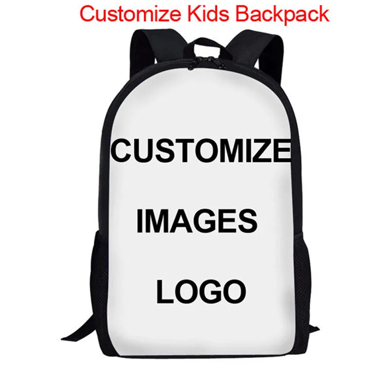 Cat Print Children School Bags Orthopedic Backpack Kids School Boys Girls