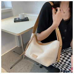 Causal Large Shopper Tote Leather Patchwork Shoulder Bag