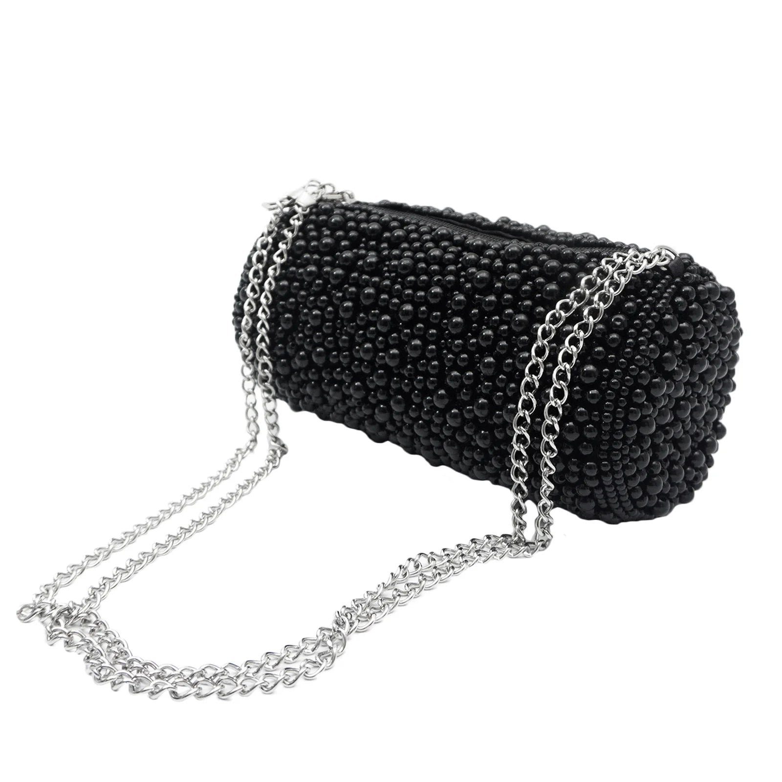Cavilly Spring Pearl Cylinder Women's Bag Messenger