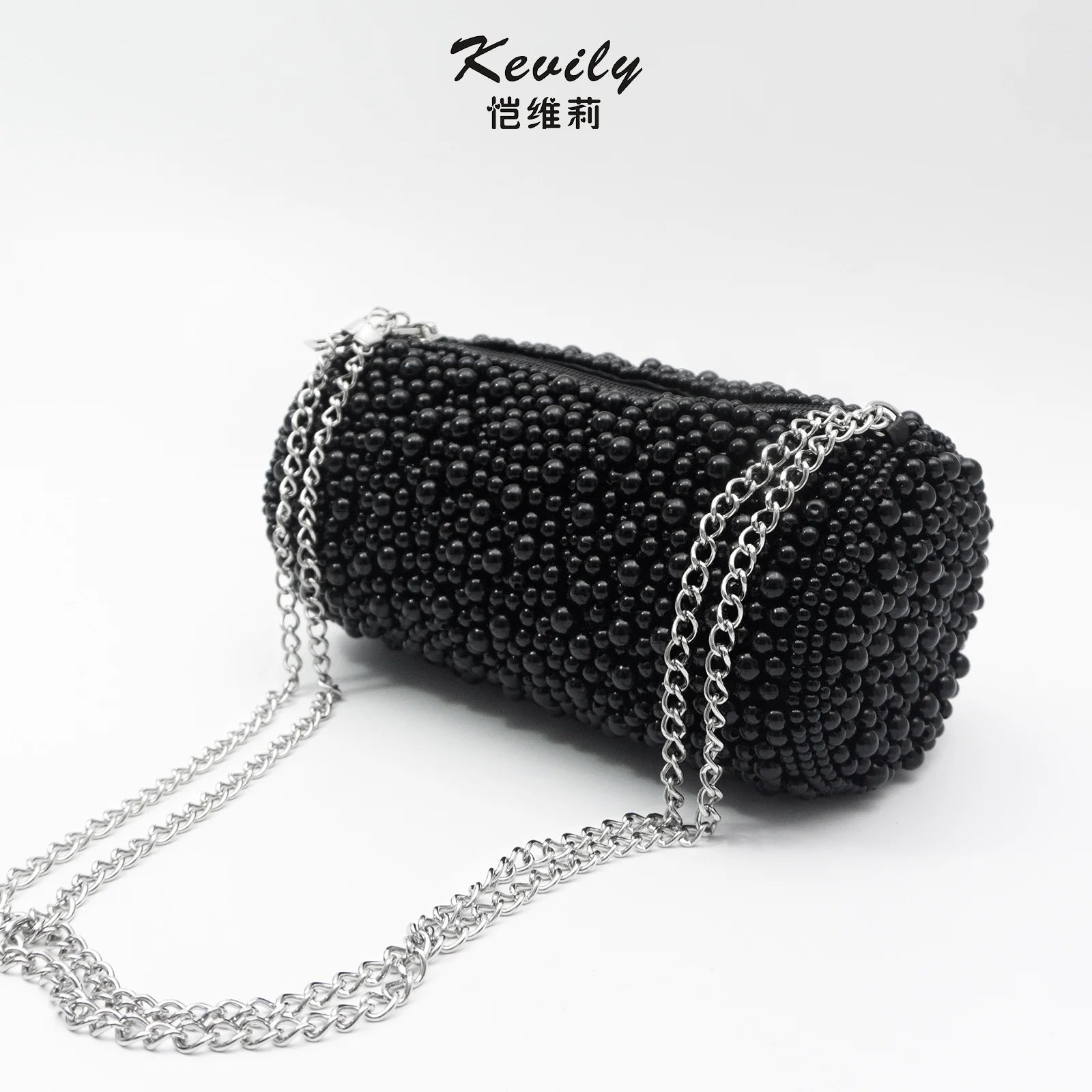 Cavilly Spring Pearl Cylinder Women's Bag Messenger