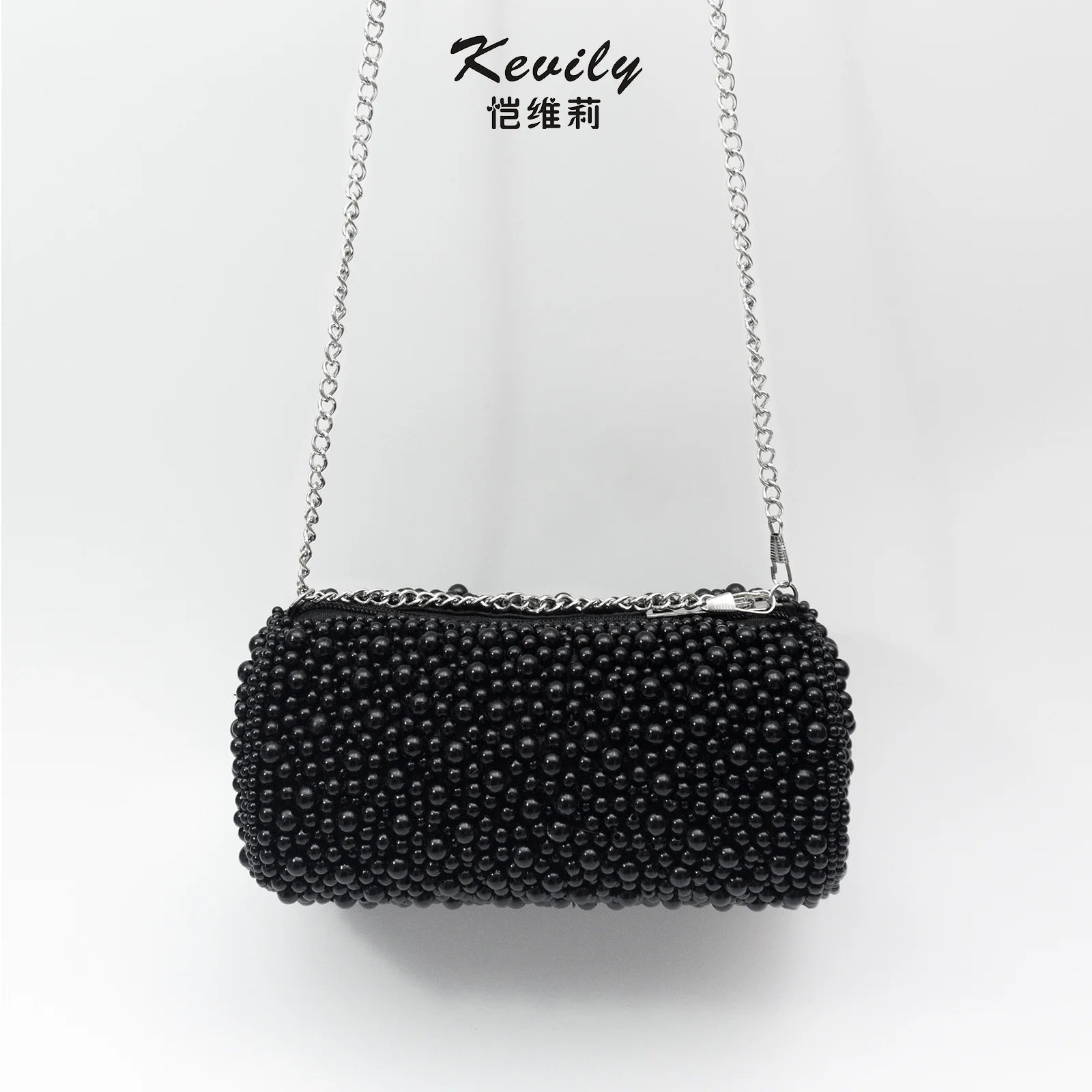 Cavilly Spring Pearl Cylinder Women's Bag Messenger