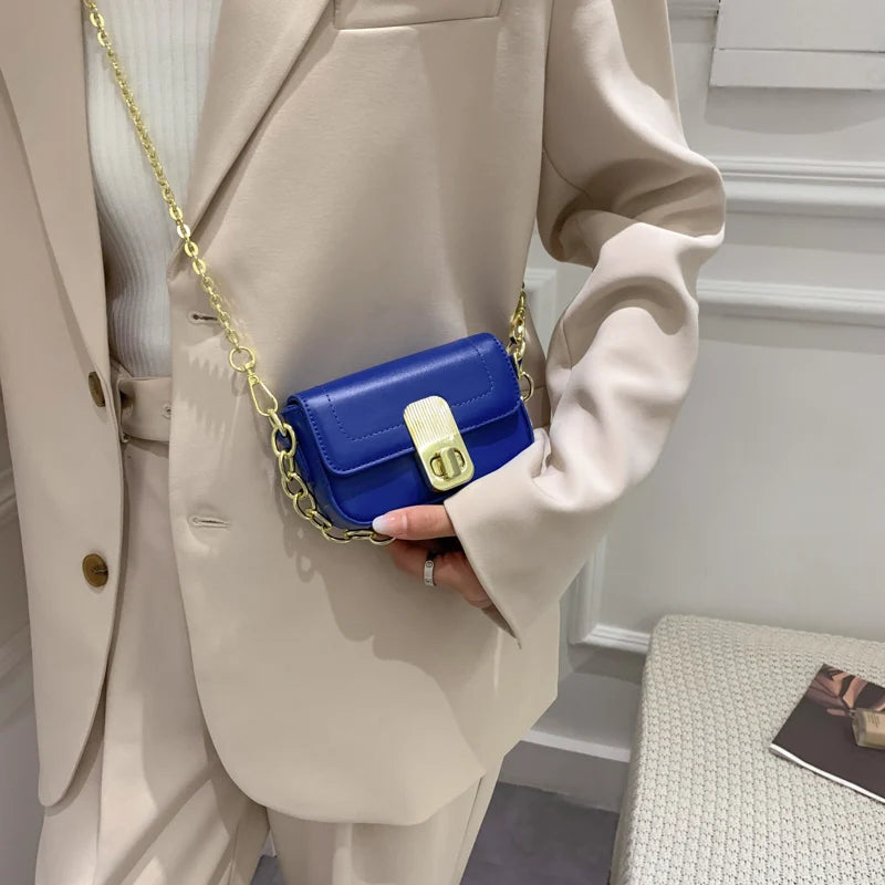 Chain Mini Flap Bag For Women Summer Shoulder Handbag
