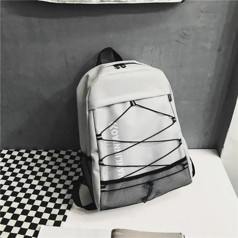 Red Laptop Backpack for Women 14" Waterproof School Bagpack