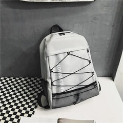 Red Laptop Backpack for Women 14" Waterproof School Bagpack