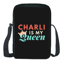 Charli Damelio Shoulder Bag Teens Messenger Crossbody School Bookbag