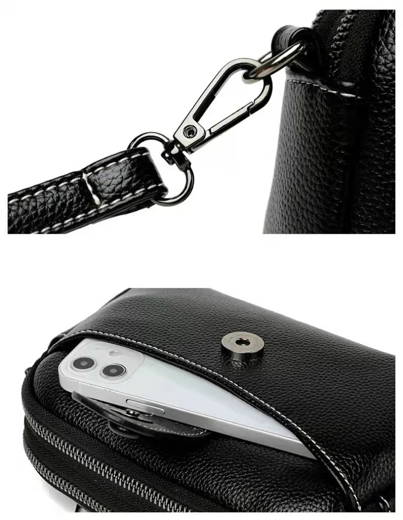 Chic Women's Messenger Bag PU Leather 