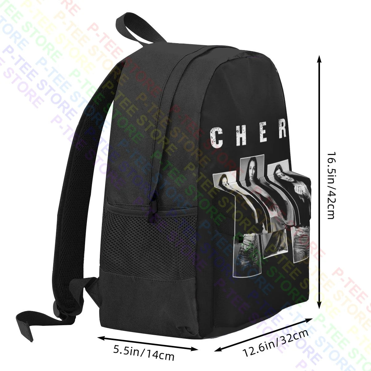Love Large Capacity Backpack Print 3D Printing Clothes Backpacks