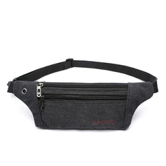 Waterproof Chest Bag Canvas Pouch Korean-Style Waist Fanny Pack Crossbody