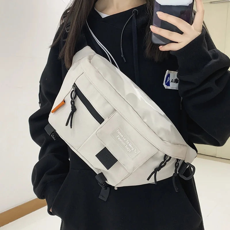 Outdoor Sports Fanny Pack Shoulder Bag for Women and Unisex