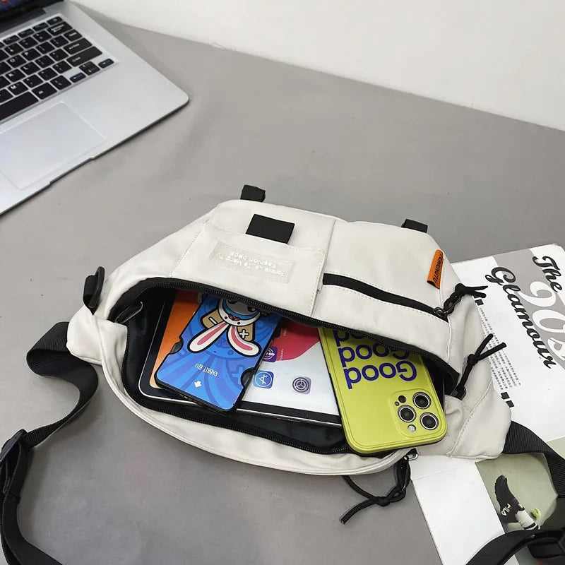 Outdoor Chest Pack Nylon Shoulder Bag Fanny Pack
