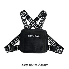 Adjustable Chest Rig Bag Street Style Fanny Pack