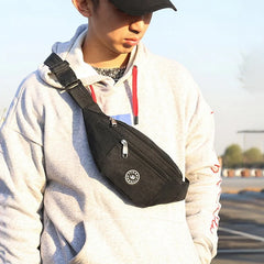 Nylon Waist Bag Colorful Bum Bag Travel Purse Phone Pouch