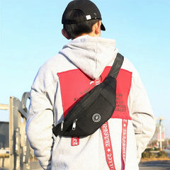 Nylon Waist Bag Colorful Bum Bag Travel Purse Phone Pouch Pocket
