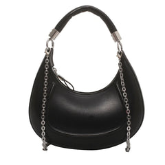 Chain Strap Shoulder Bag for Women Girls All-matching Handbag