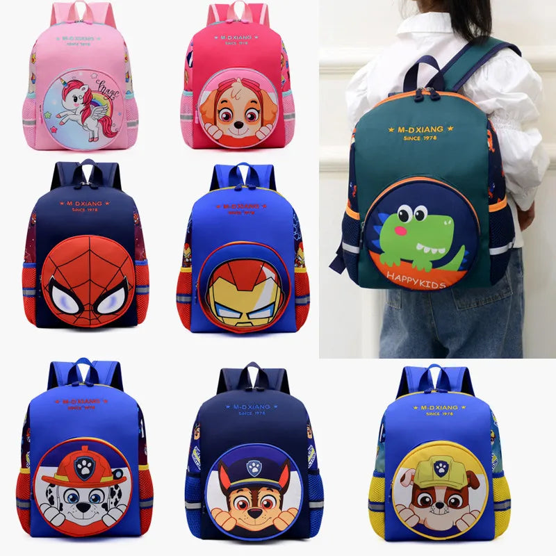 Kids Unicorn School Backpack, Cartoon Boy Girl Bag, Primary Travel Backpack