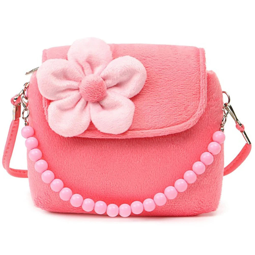 Child Girl Mini Messenger Bag Cartoon Kids Baby Small Coin Purses