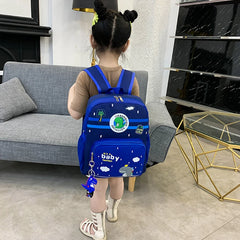 Dinosaur Print Backpack for Kids, Boys Girls School Bag